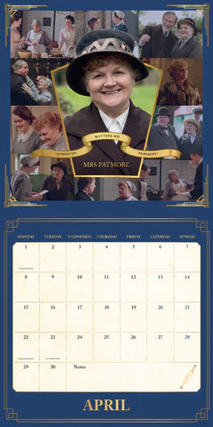 2024 Downton Abbey - Square Wall Calendar  SOLD OUT