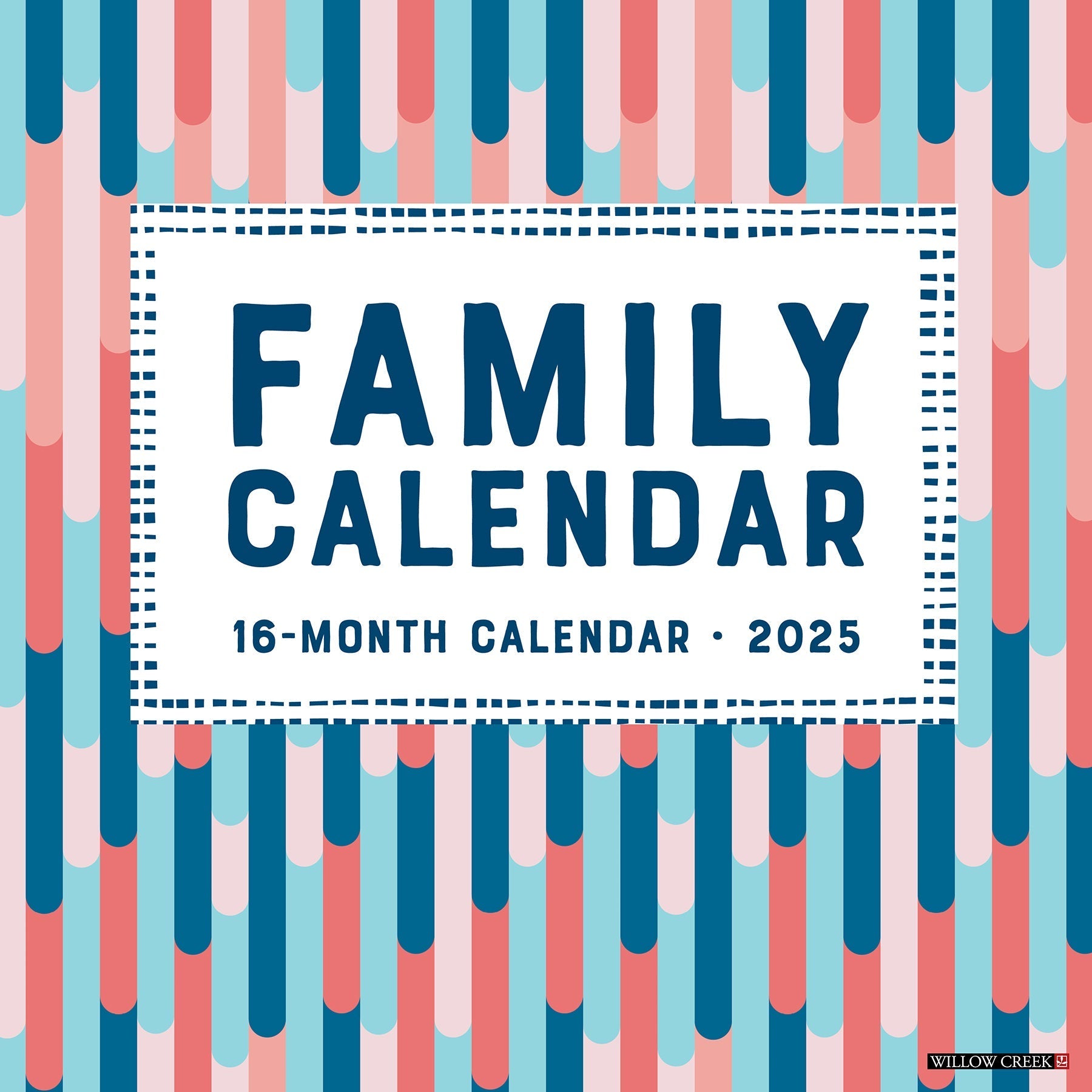 2025 Family Planner Calendar - Square Wall Calendar (US Only)