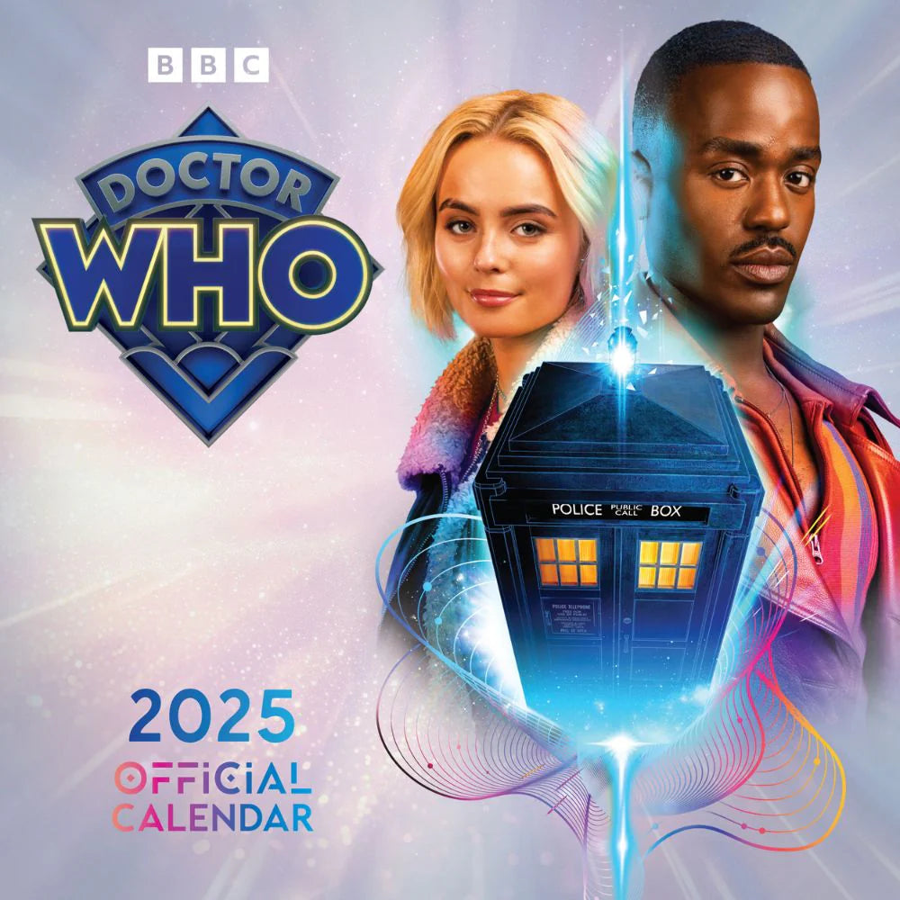 2025 Doctor Who The 14th Doctor - Square Wall Calendar