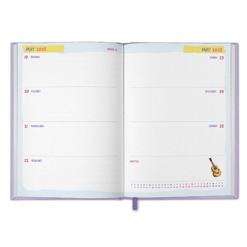 2025 Friends - Weekly Diary/Planner