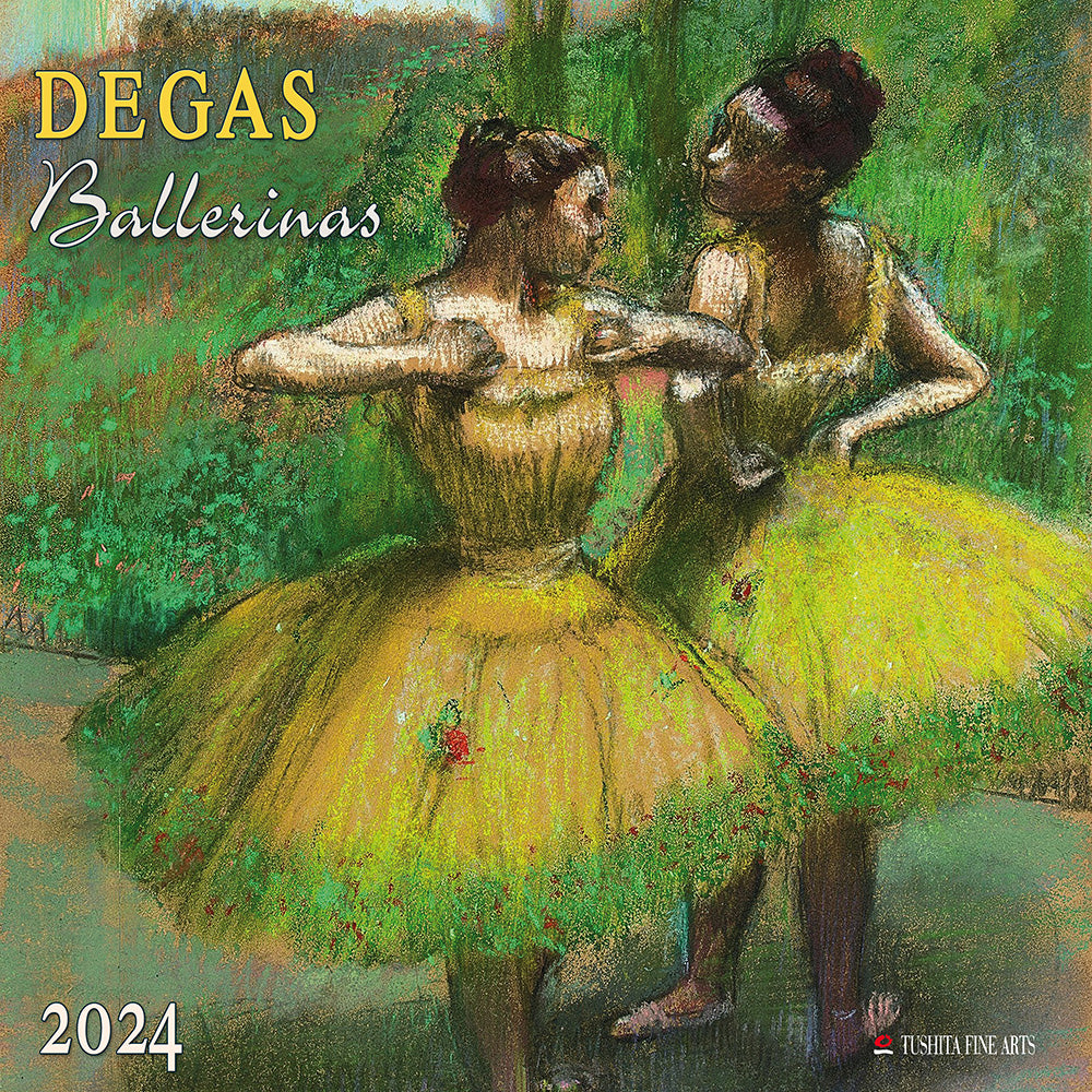 2024 DEGAS Ballerinas - Square Wall Calendar