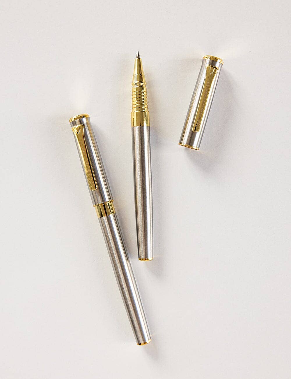 Silver Executive Gel Ink Pen (Boxed)