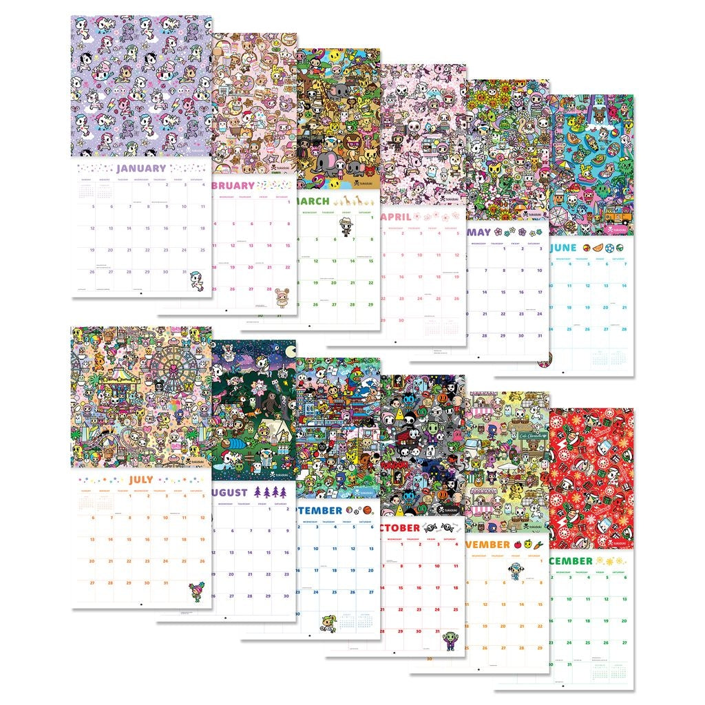 2025 Tokidoki - Square Wall Calendar