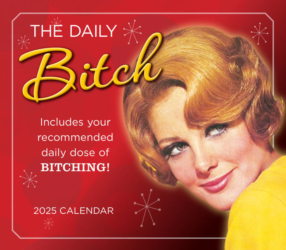 2025 The Daily Bitch - Daily Boxed Page-A-Day Calendar