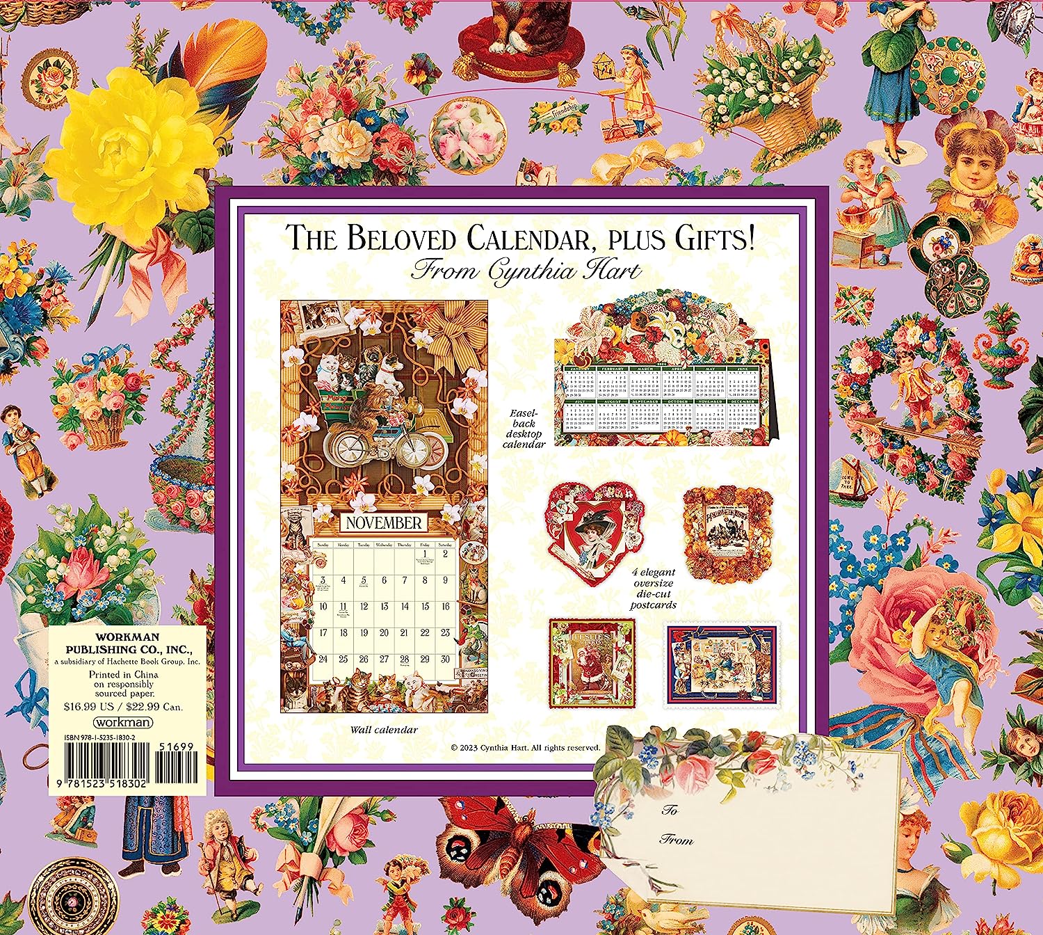 2024 Cynthia Hart's Victoriana - Square Wall Calendar  SOLD OUT