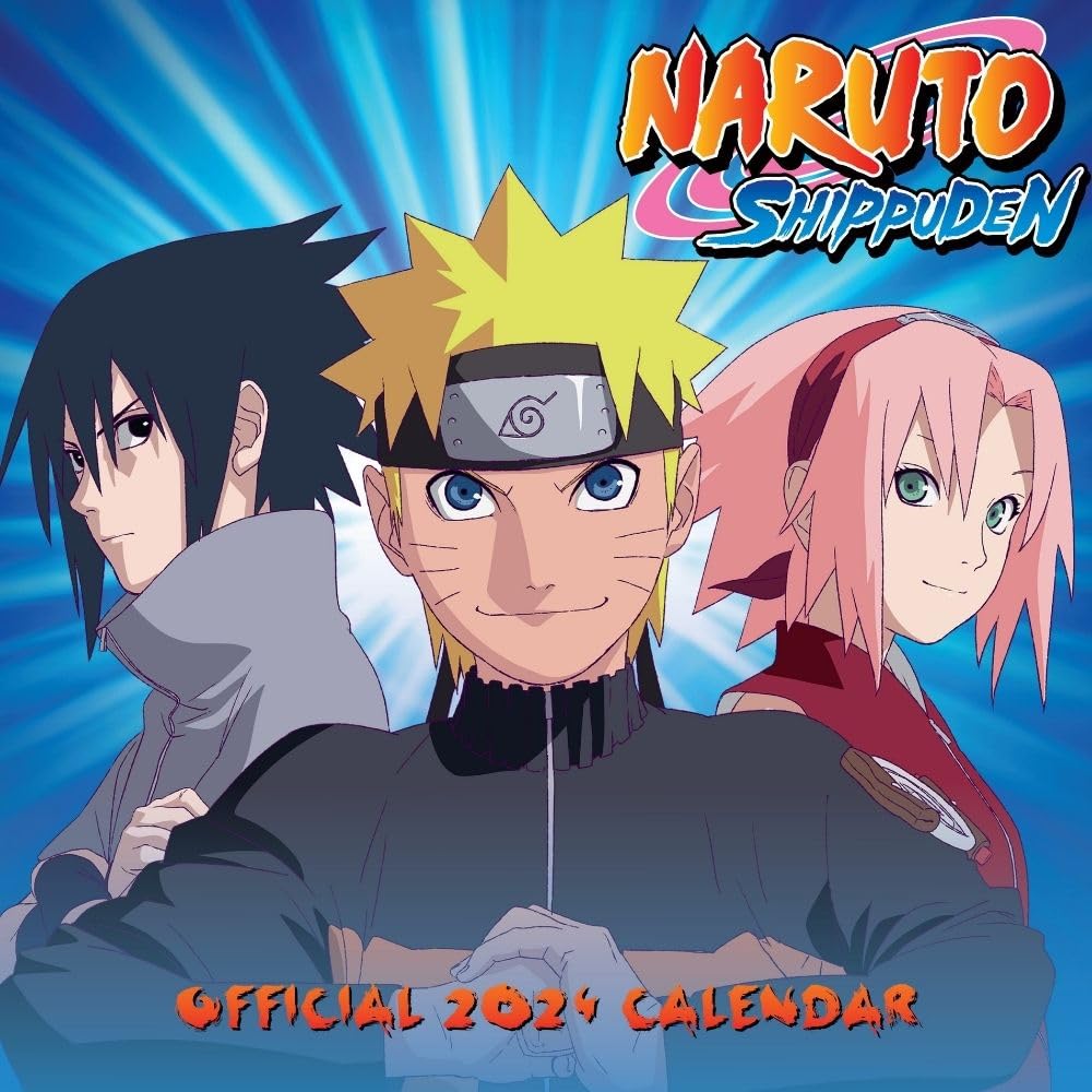 2024 Naruto Shippuden - Square Wall Calendar
