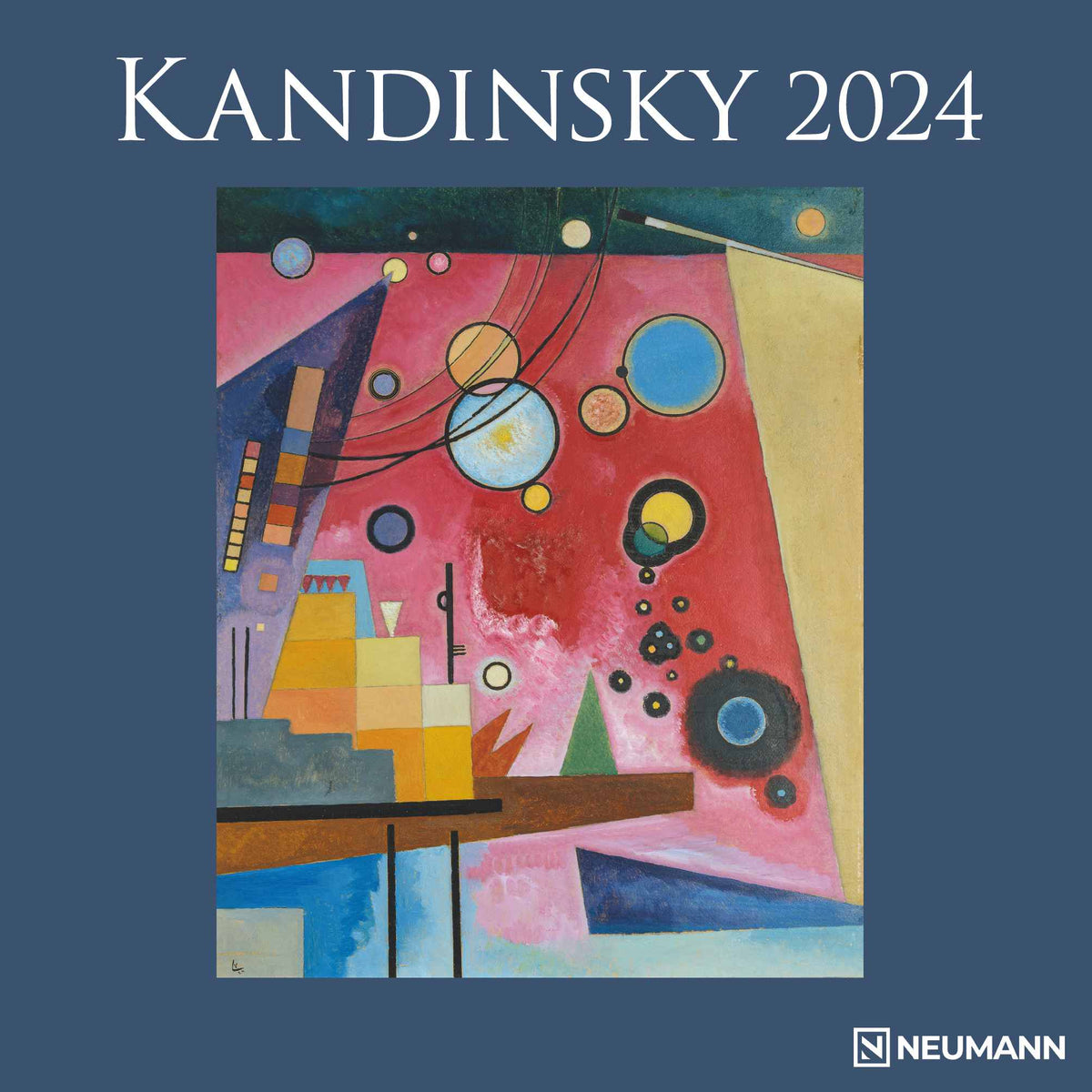 2025 Kandinsky Square Wall Calendar Art Calendars