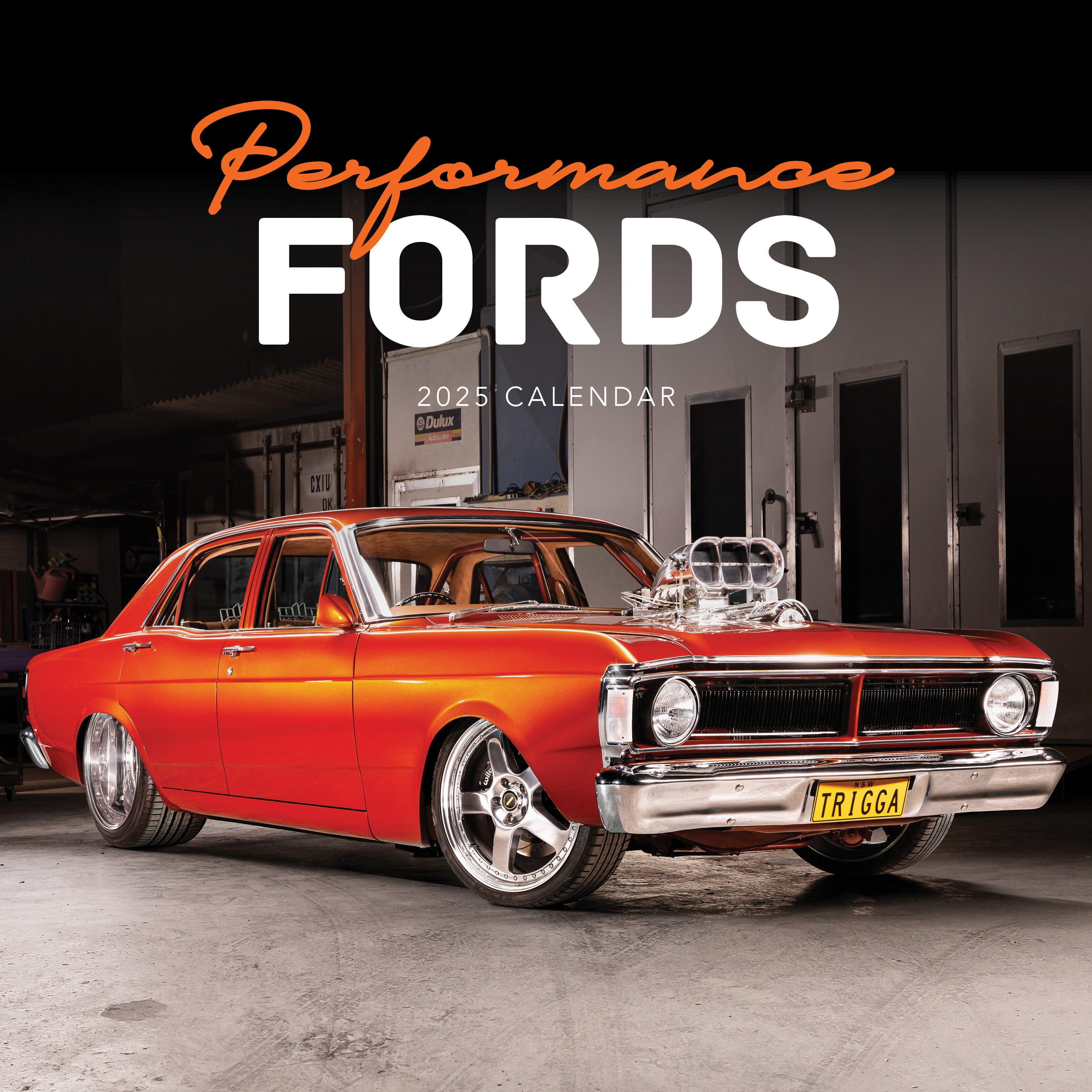 2025 Performance Fords - Square Wall Calendar