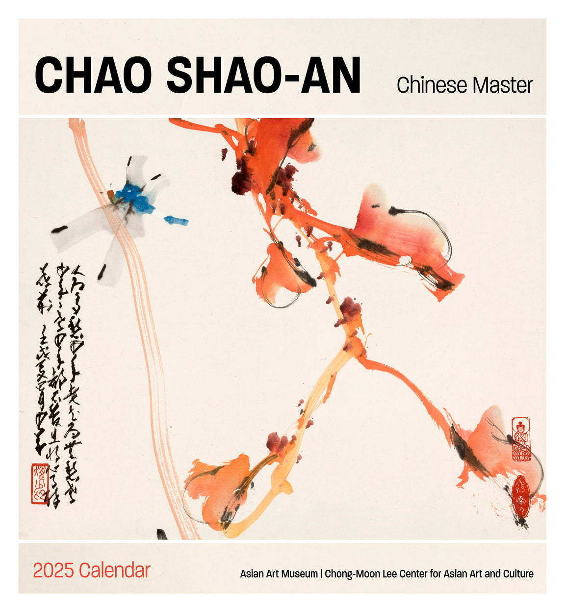 2025 Chao Shao-An: Chinese Master - Square Wall Calendar