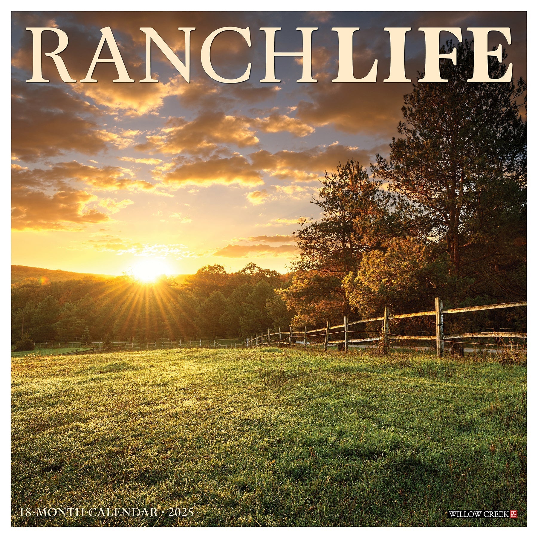 2025 RanchLife - Square Wall Calendar (US Only)