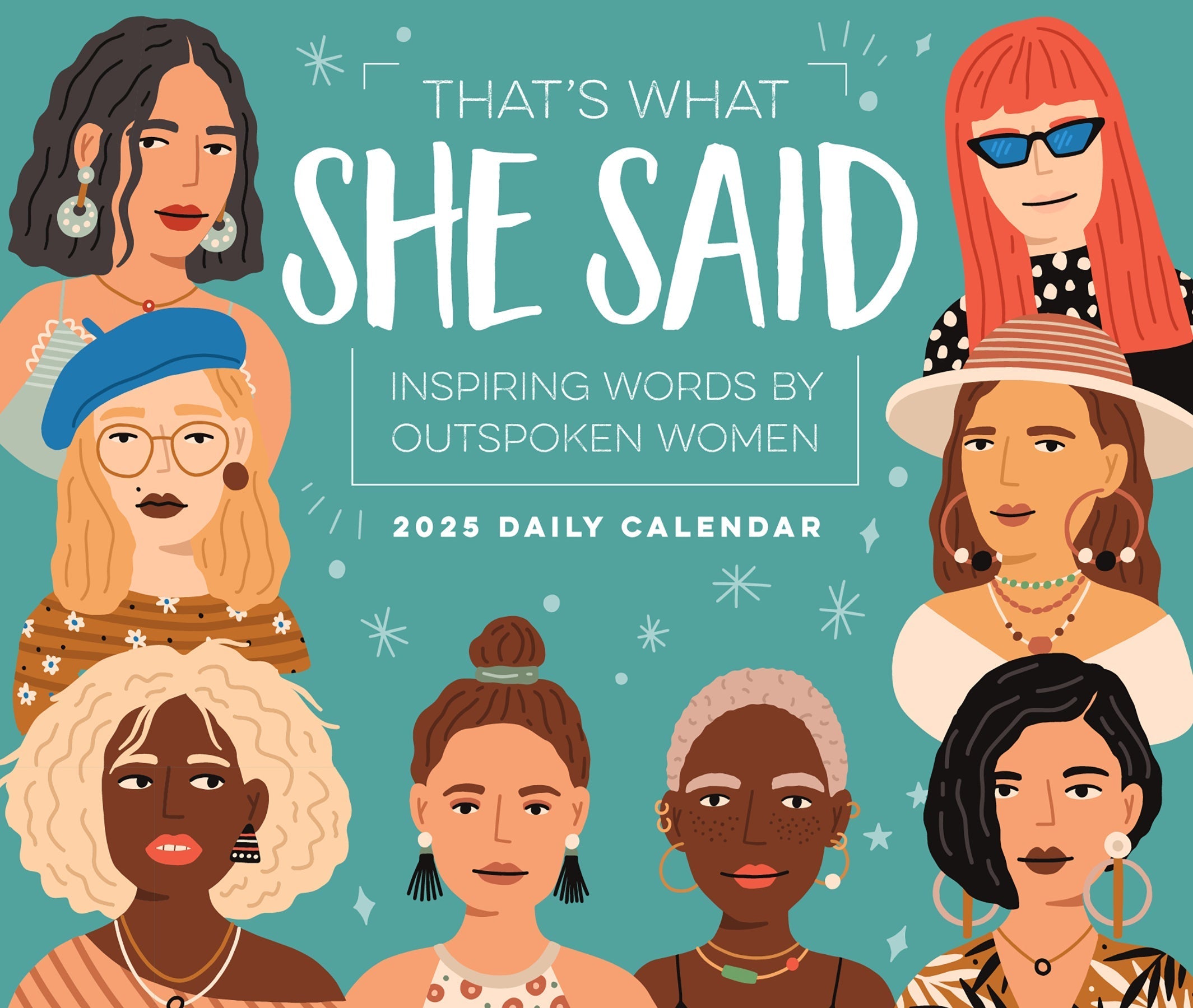 2025 That's What She Said - Daily Boxed Page-A-Day Calendar (US Only)