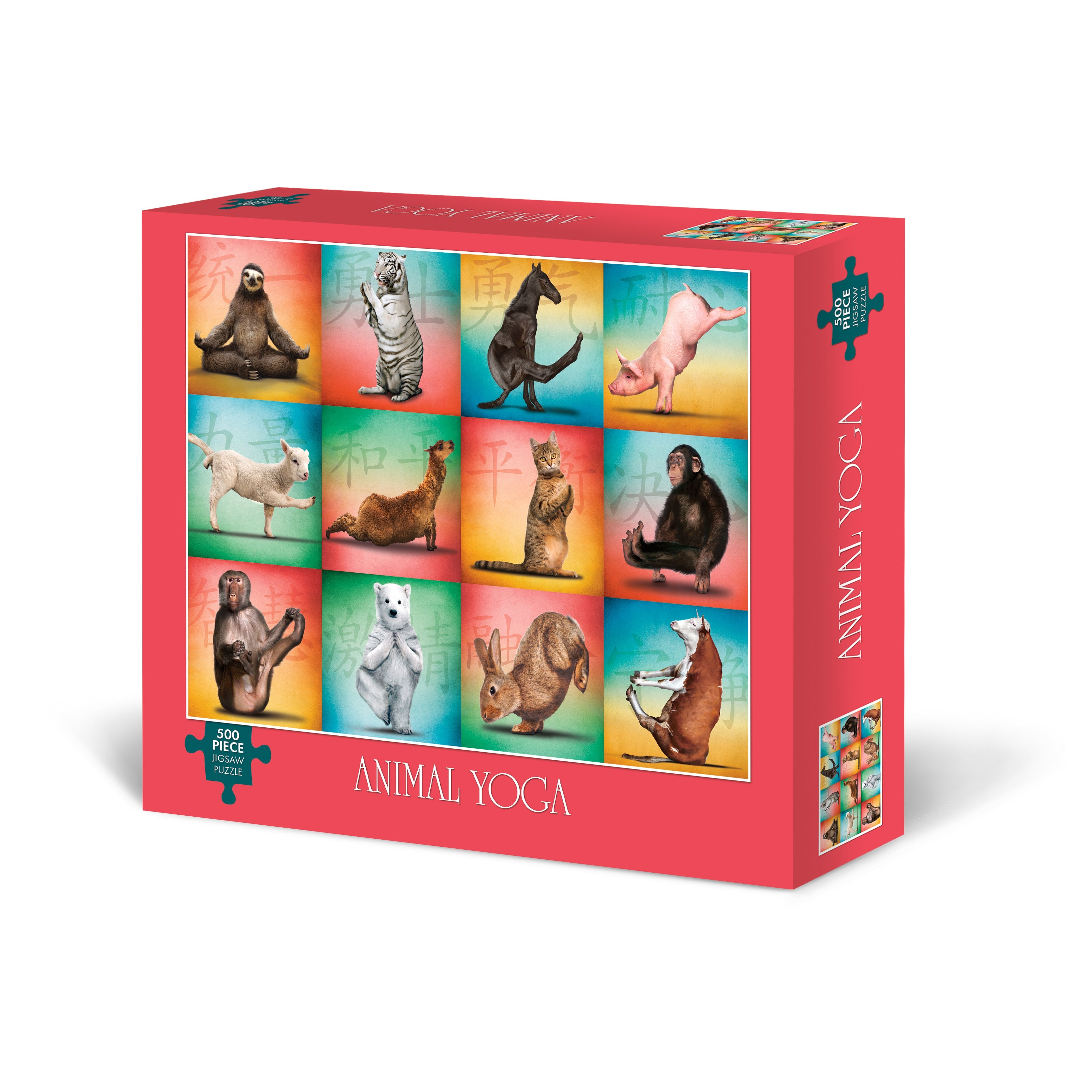 Animal Yoga 500 Piece - Jigsaw Puzzle