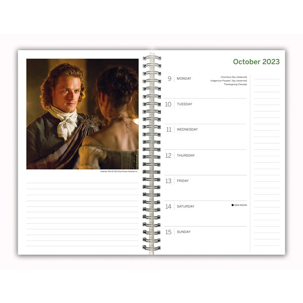 2024 Outlander - Engagement Diary/Planner Calendar  SOLD OUT