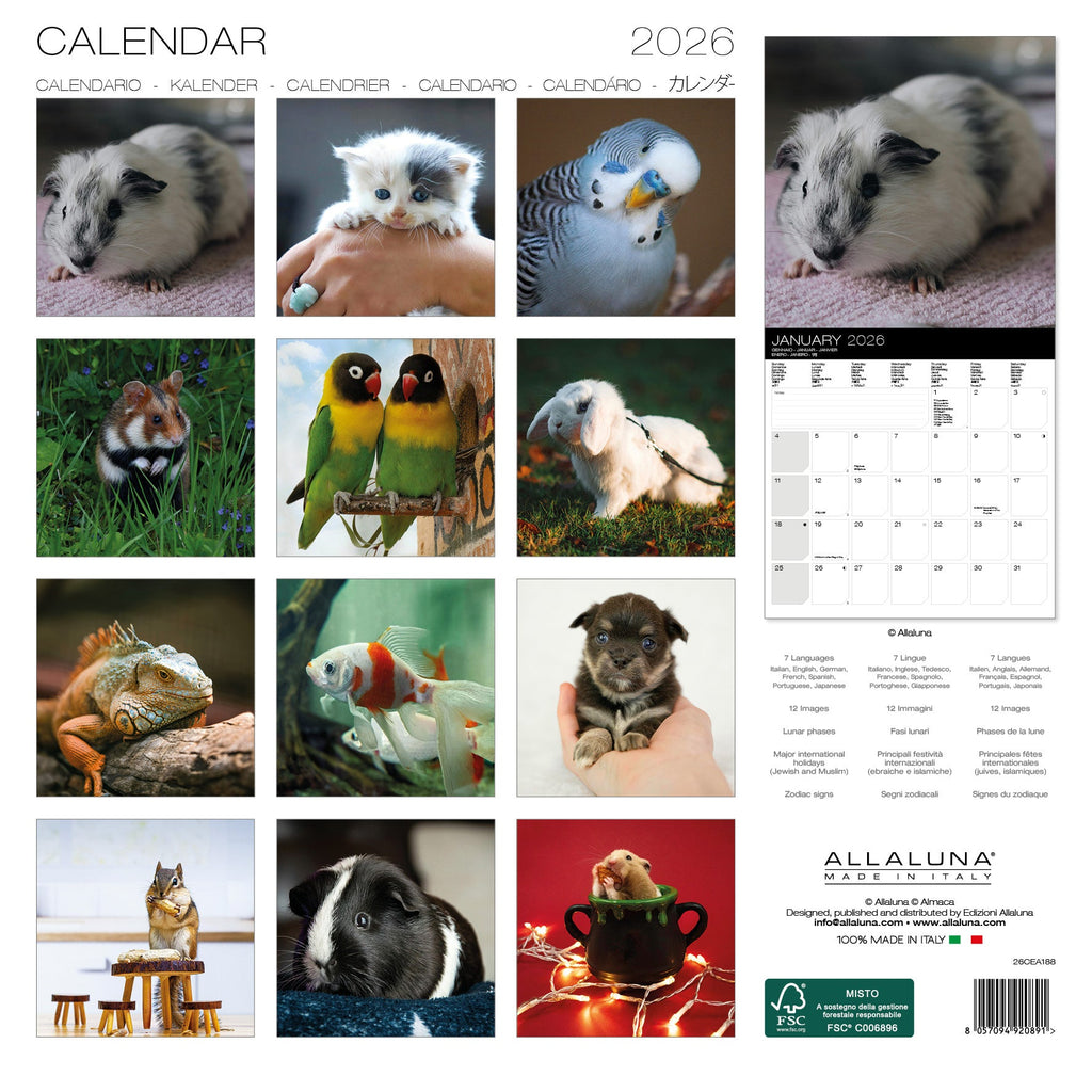 2026 Pets Square Wall Calendar 2026-pets-square-wall-calendar