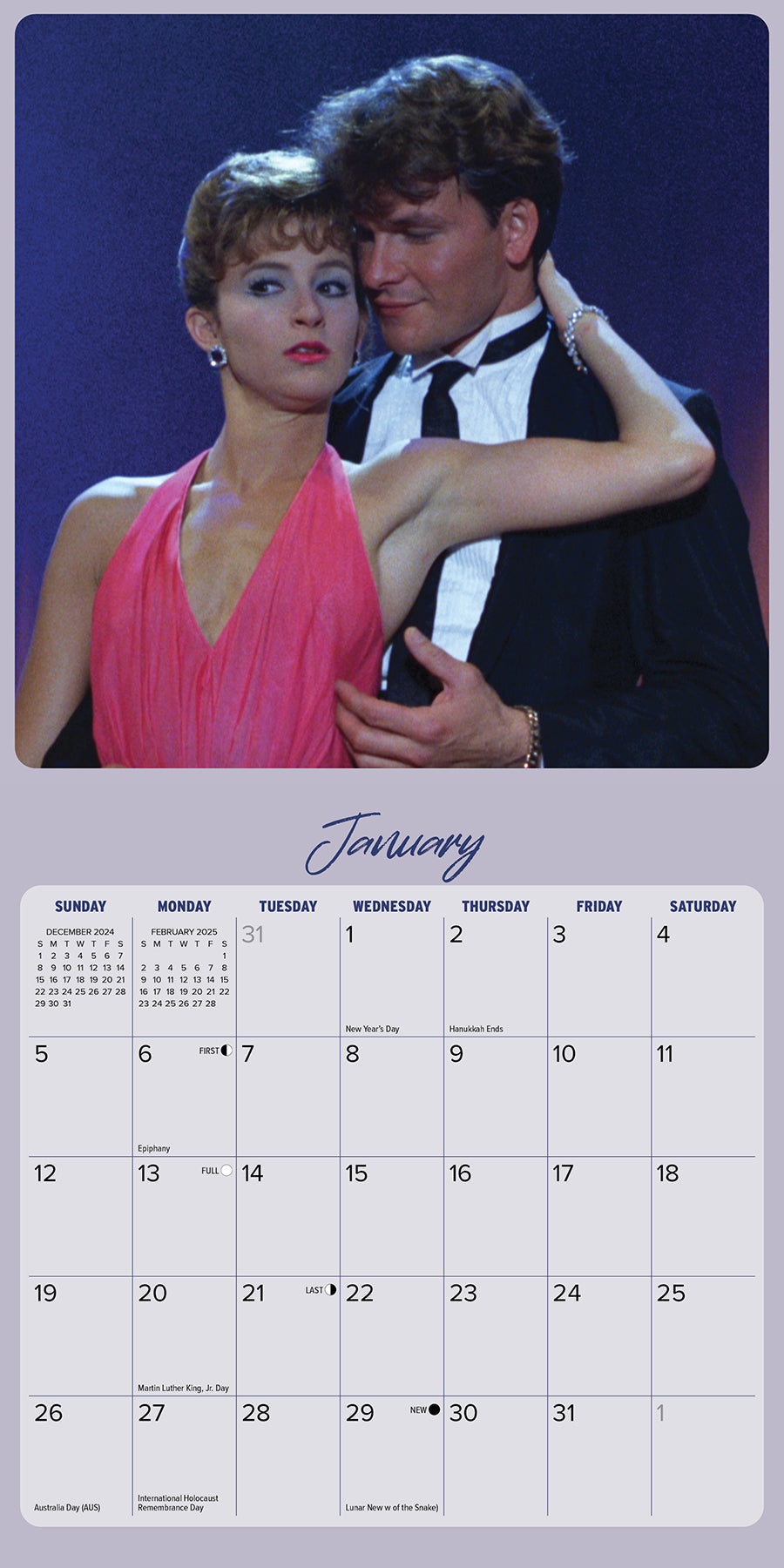 2025 Dirty Dancing - Mini Wall Calendar (US Only)