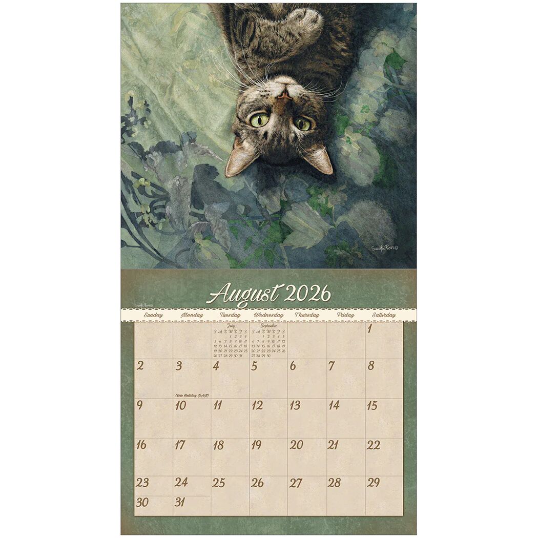 2027 Cats We Love - Deluxe Wall Calendar