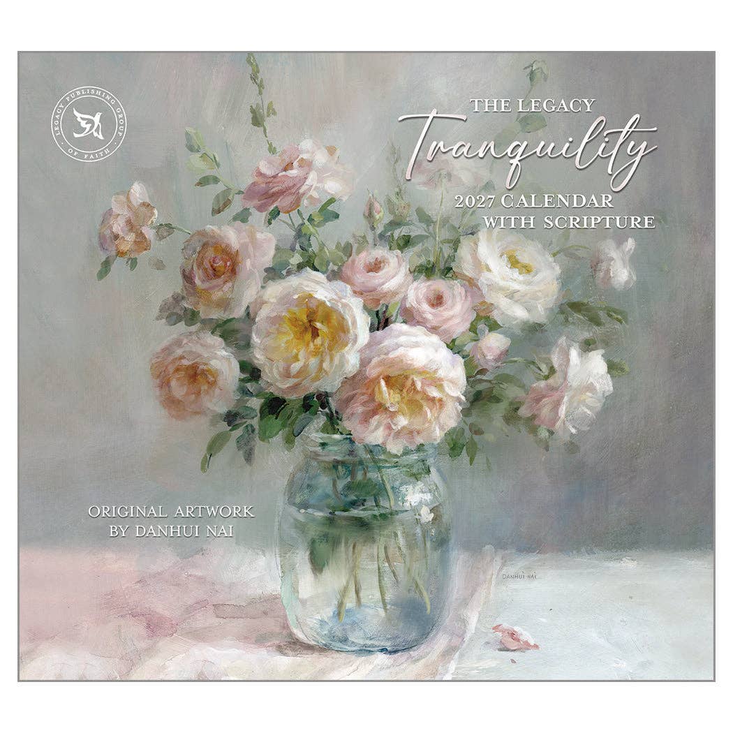 2027 Tranquility - Deluxe Wall Calendar by Jennifer Lommers