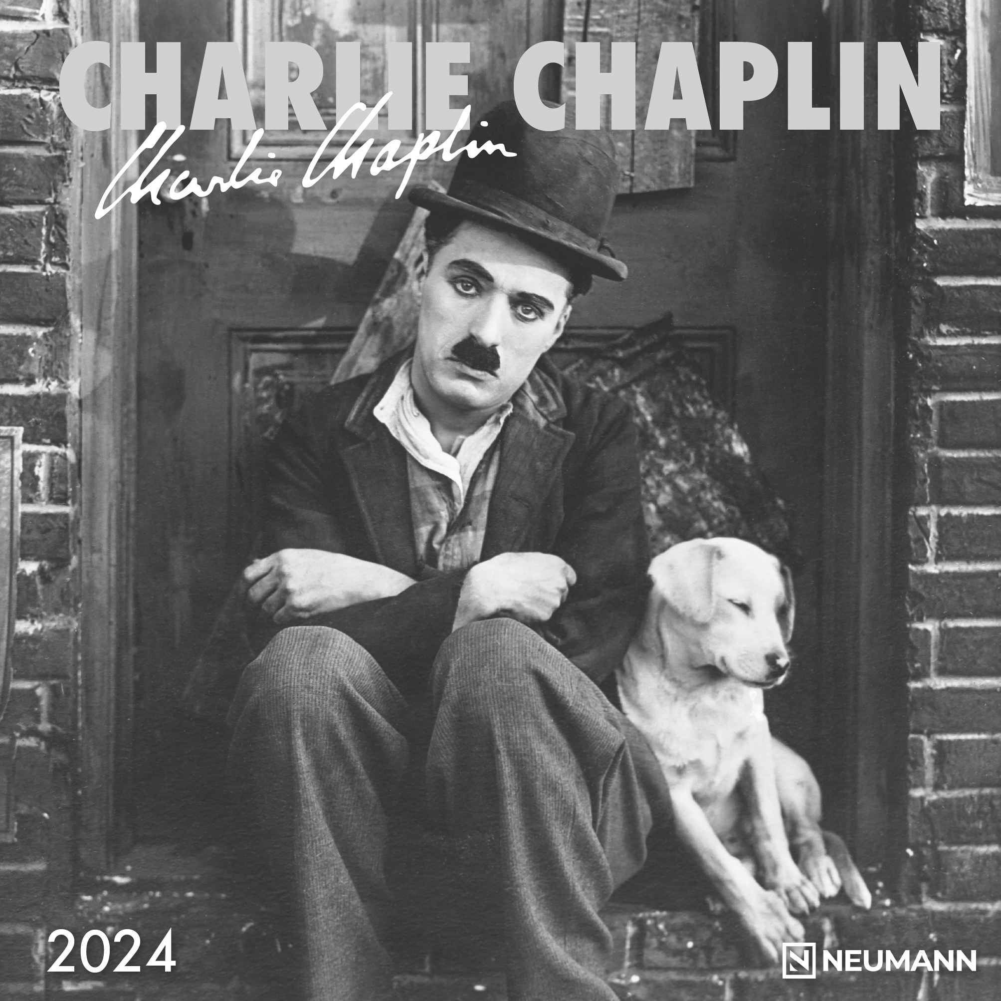 2024 Charlie Chaplin - Square Wall Calendar