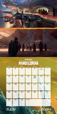 Calendar 2024 Star Wars: The Mandalorian