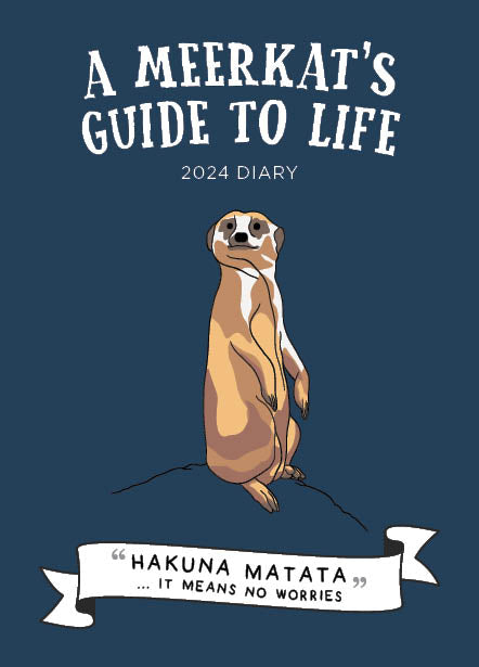 2024 A Meerkats Guide To Life - Bi-Weekly Diary/Planner