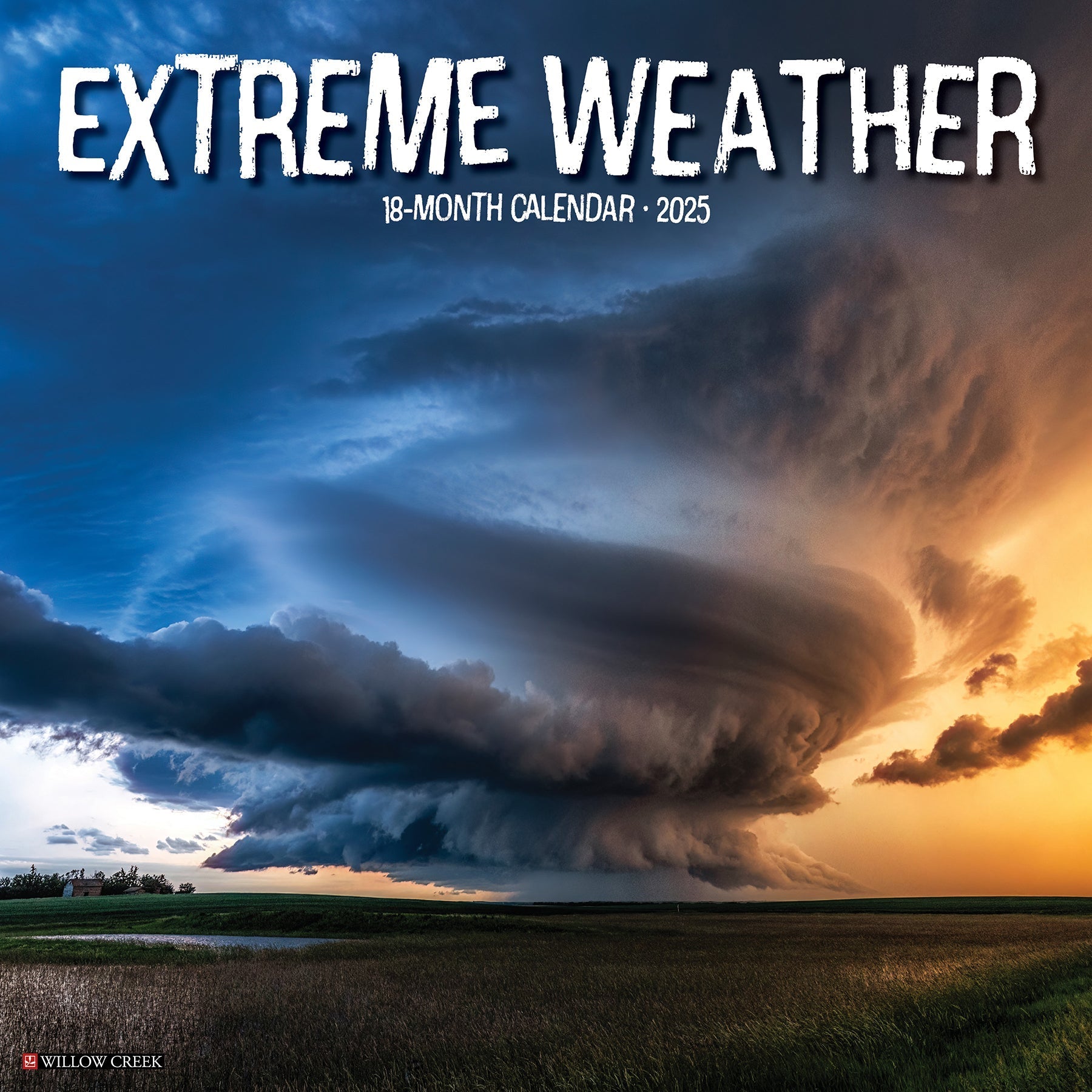 2025 Extreme Weather - Square Wall Calendar (US Only)