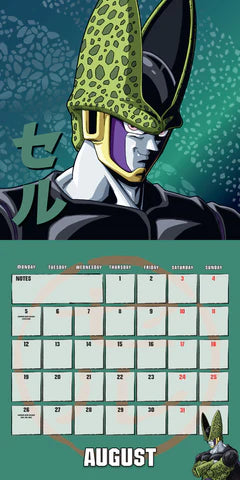 2024 Dragonball Z - Square Wall Calendar  SOLD OUT