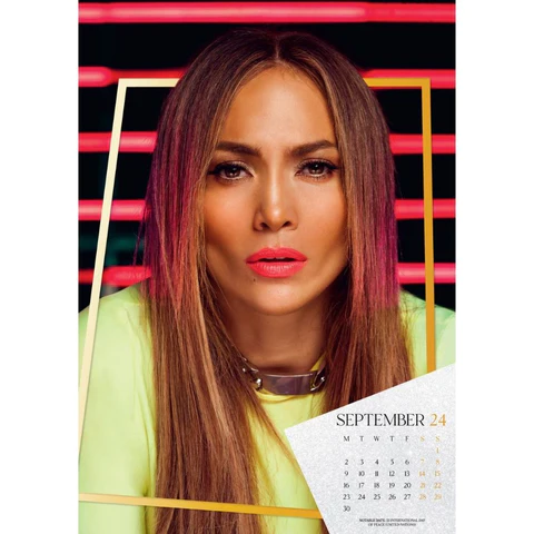 2024 J Lo (Jennifer Lopez) - A3 Wall Calendar  SOLD OUT