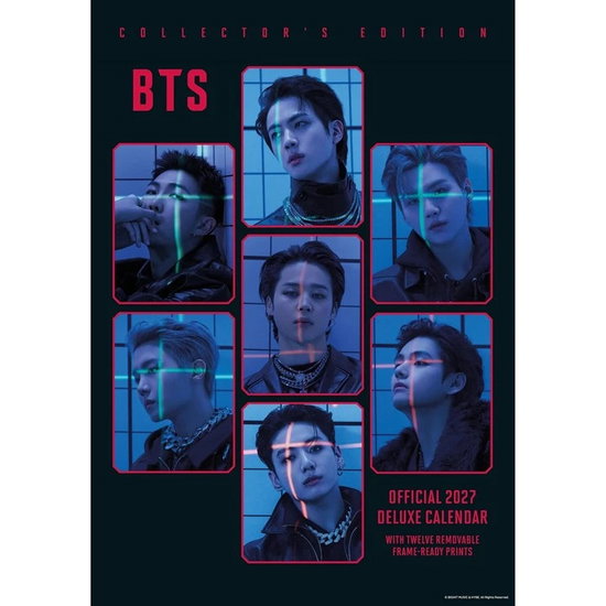 2027 Bts - A3 Deluxe Wall Calendar - cover