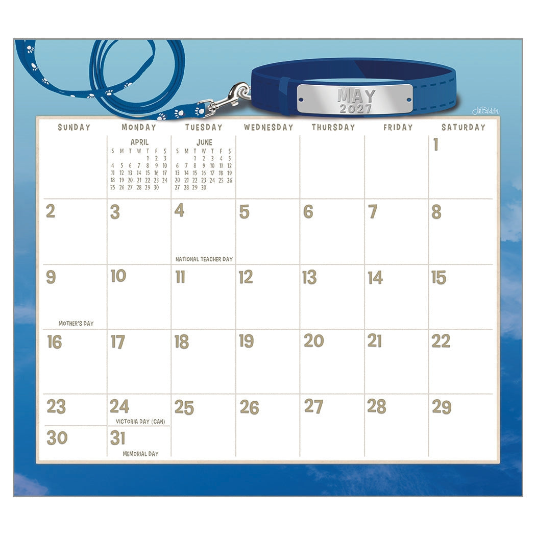 2027 The Good Life - Deluxe Wall Calendar by Jim Baldwin