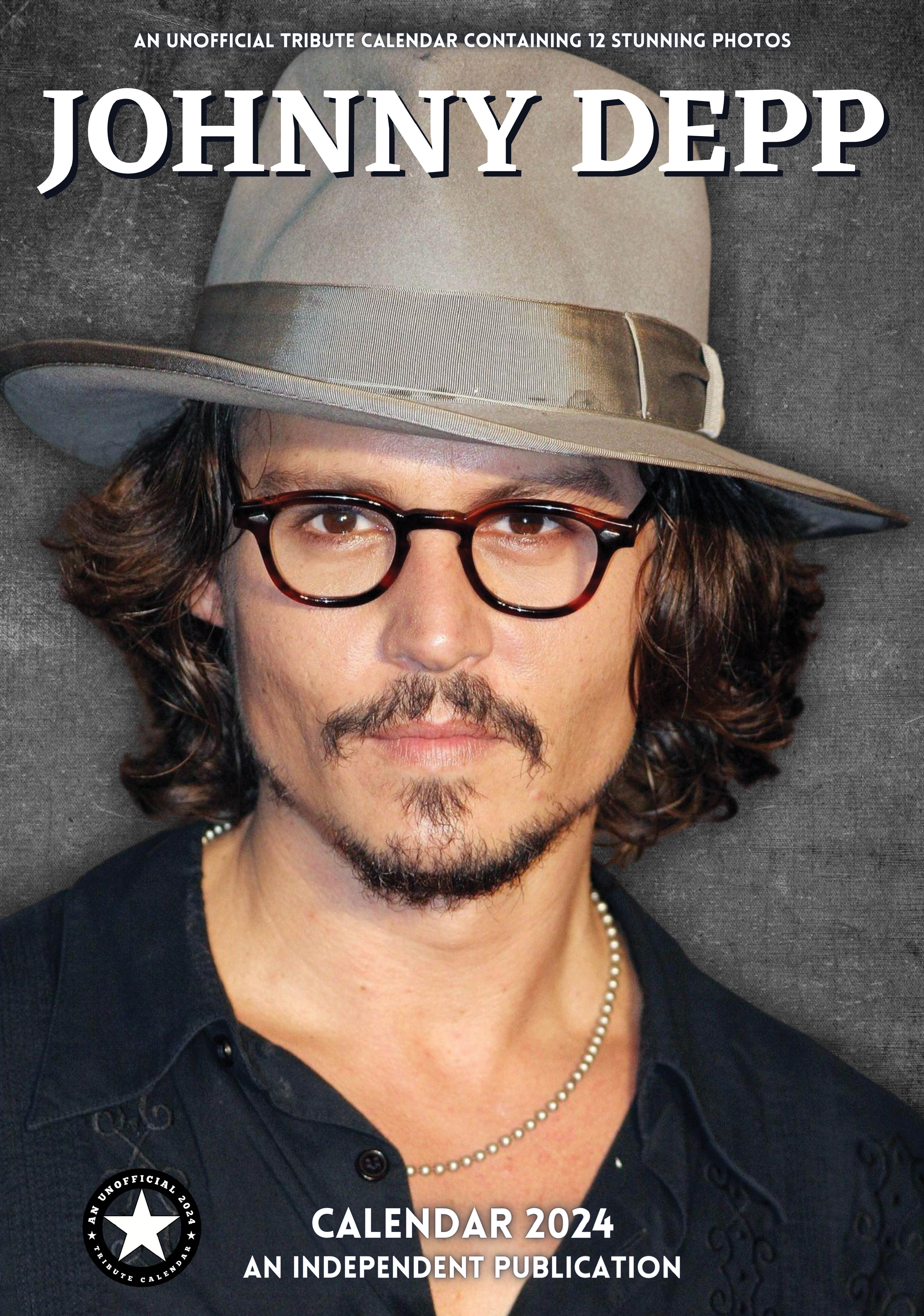 2024 Johnny Depp - A3 Wall Calendar