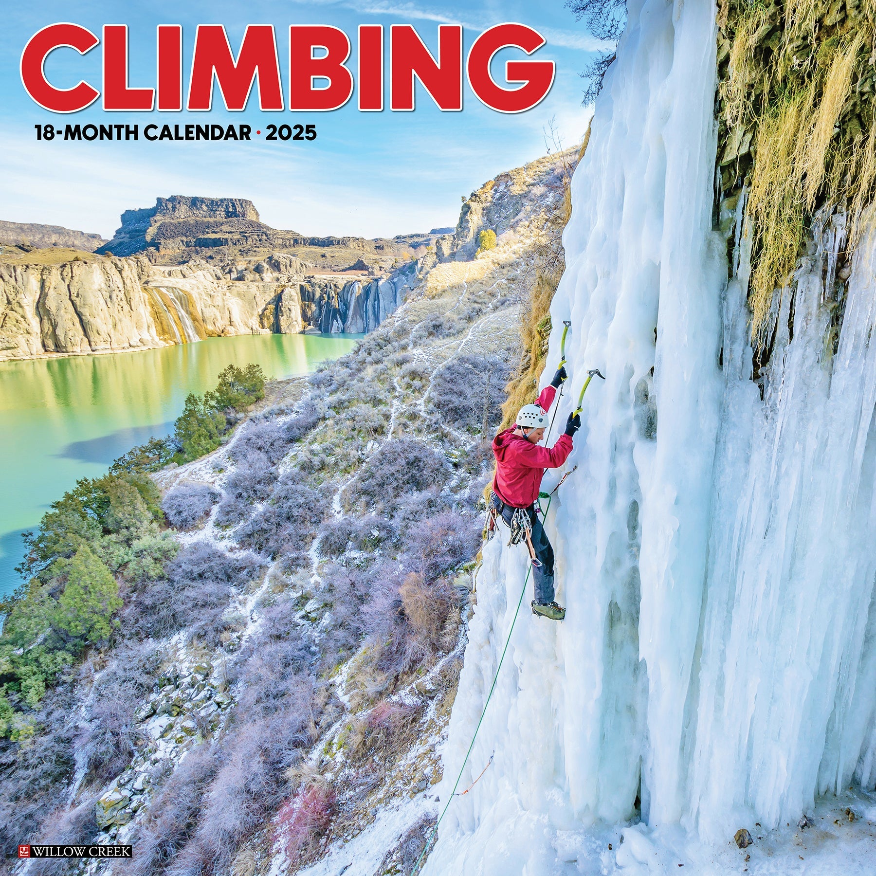 2025 Climbing - Square Wall Calendar (US Only)