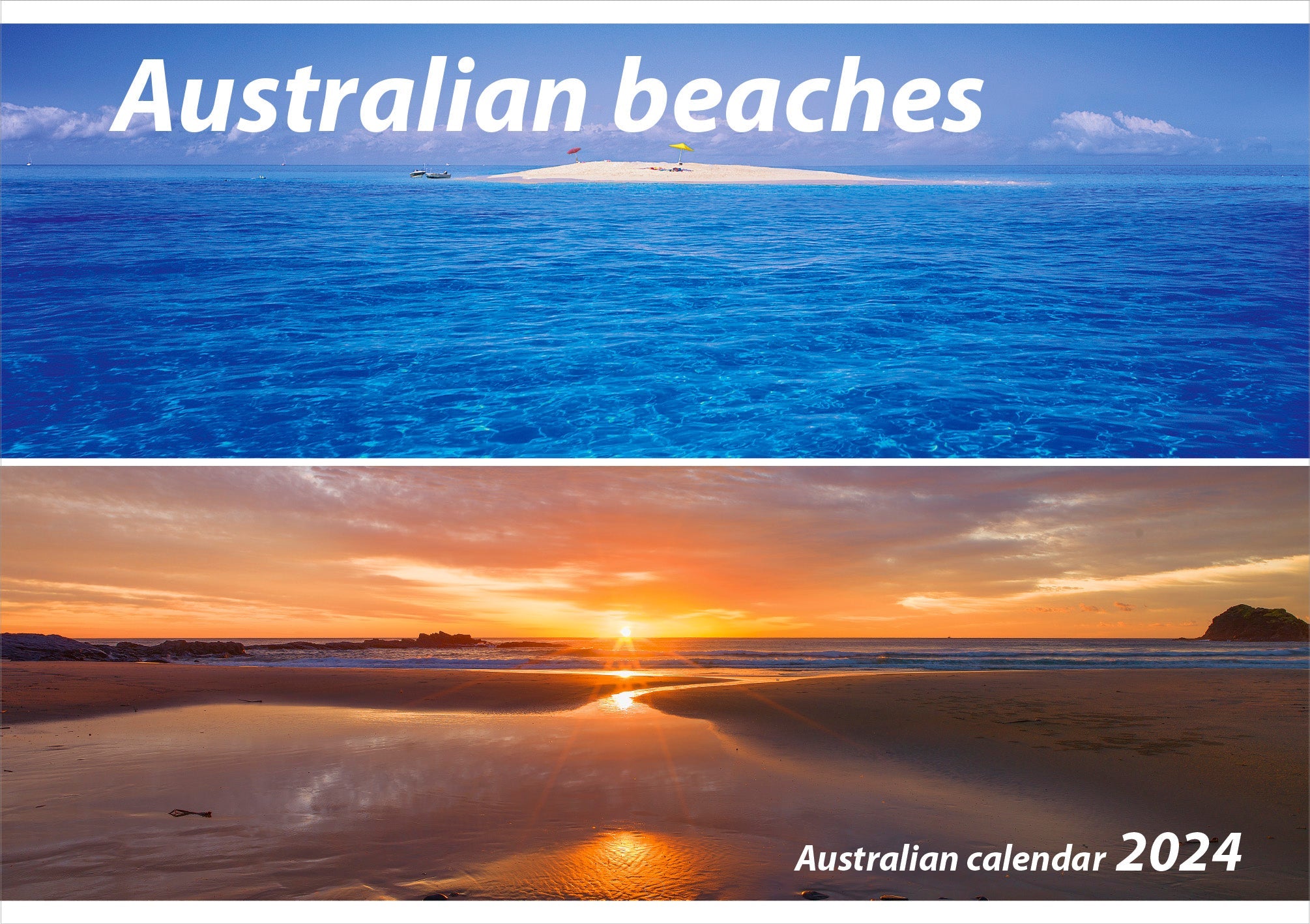 2024 Australian Beaches - Horizontal Wall Calendar  SOLD OUT