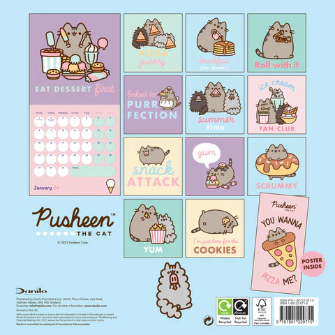 2024 Pusheen - Square Wall Calendar  SOLD OUT