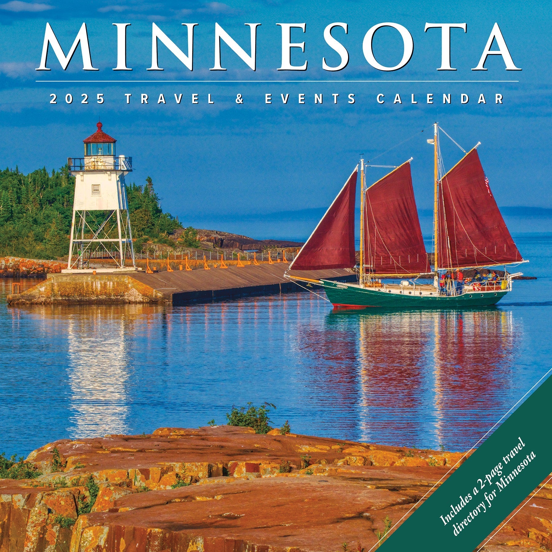 2025 Minnesota - Square Wall Calendar (US Only)