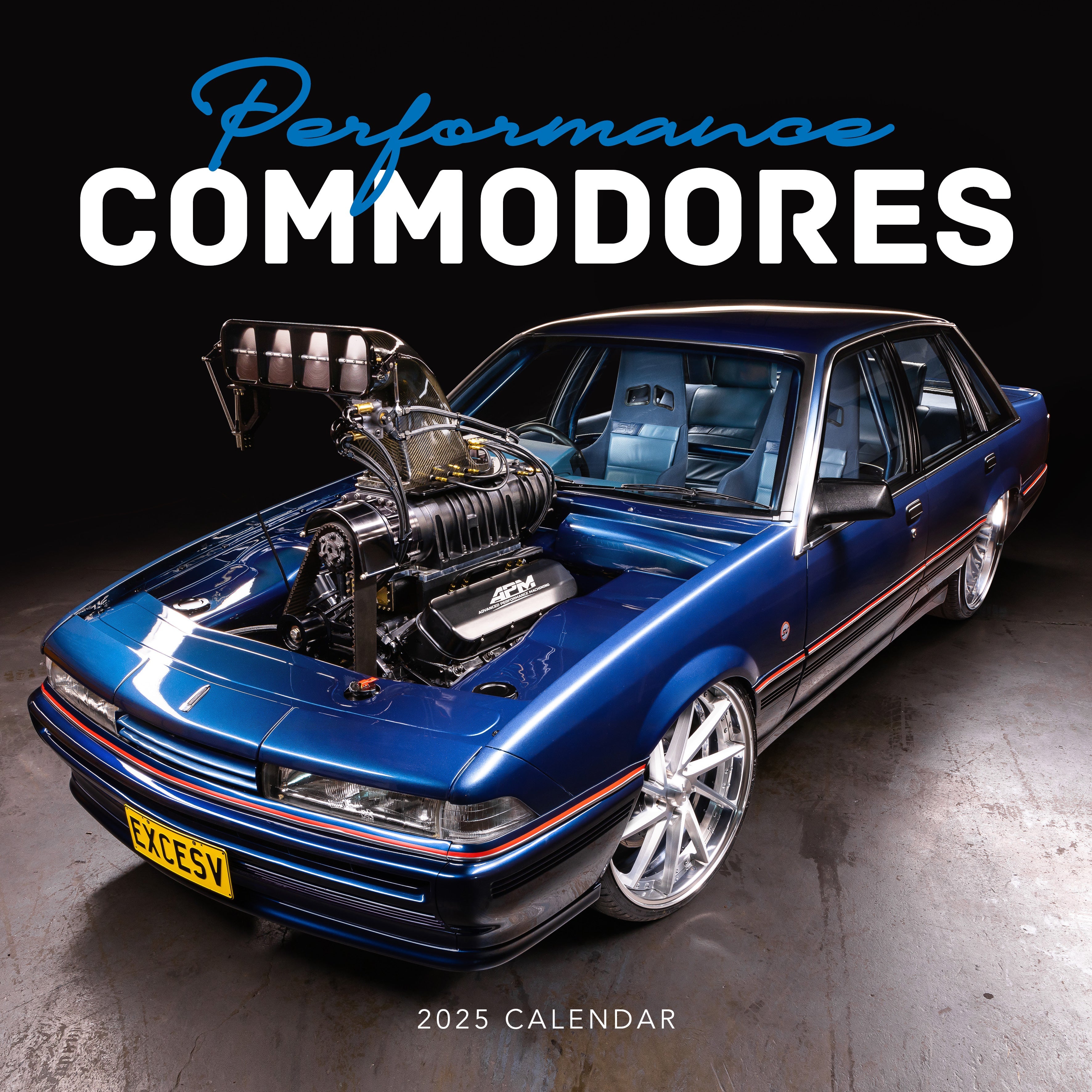 2025 Performance Commodores - Square Wall Calendar