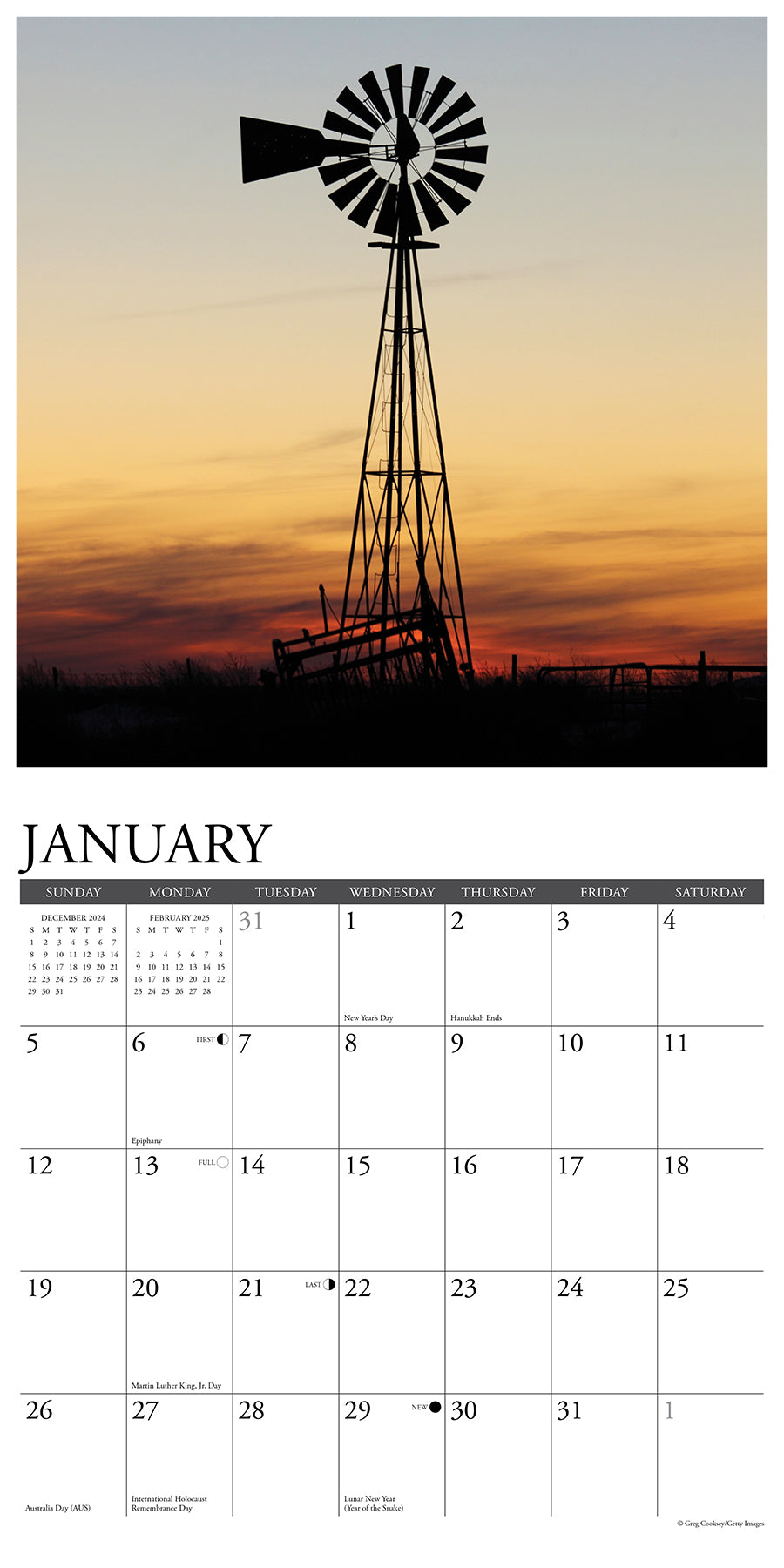 2025 RanchLife - Square Wall Calendar (US Only)