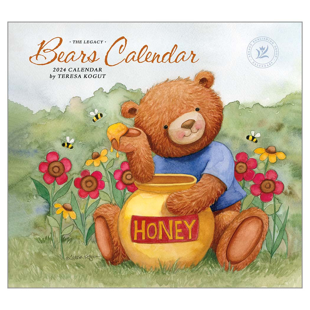2024 Legacy Bears - Deluxe Wall Calendar