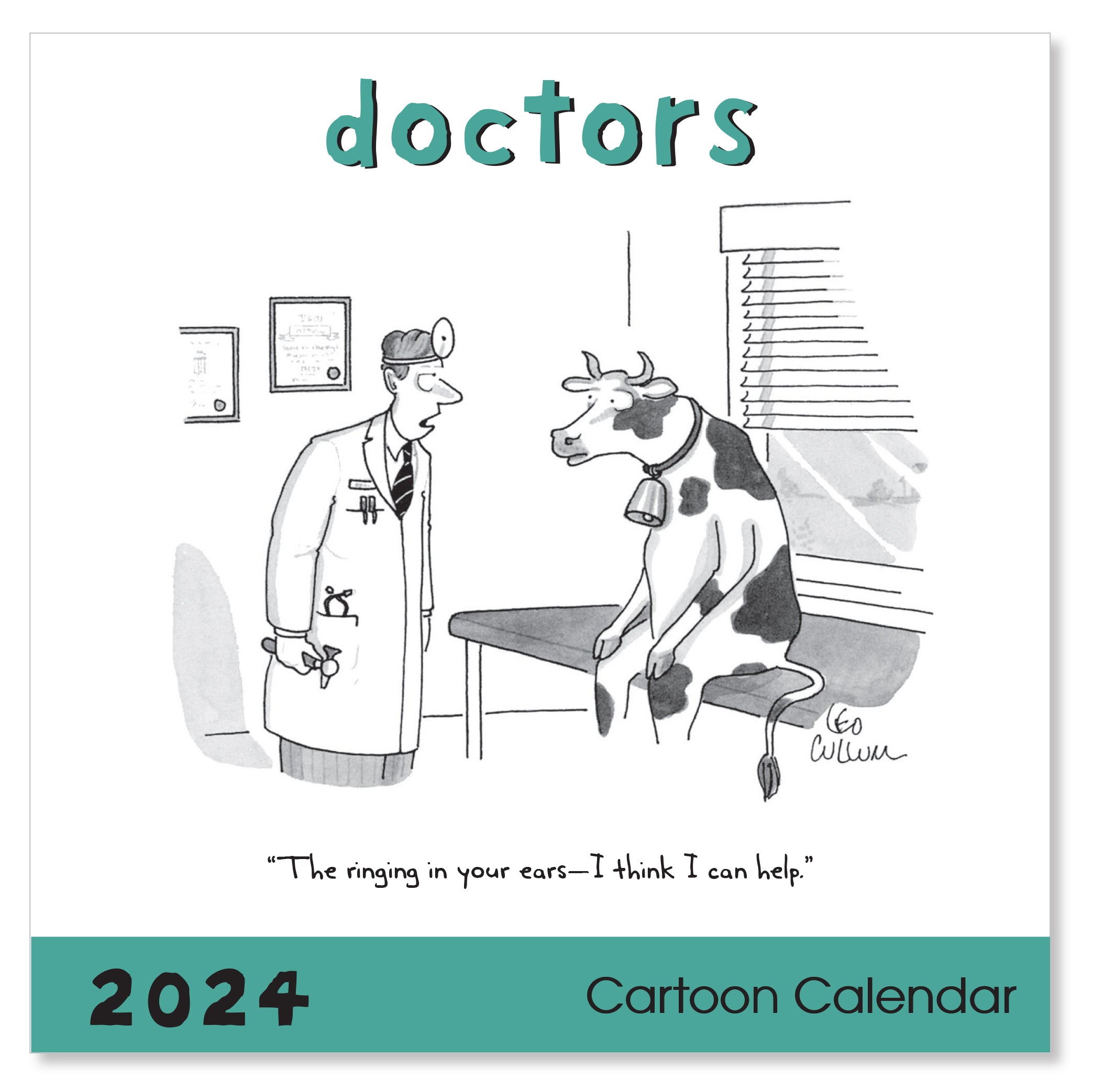 2024 Doctors - Square Wall Calendar