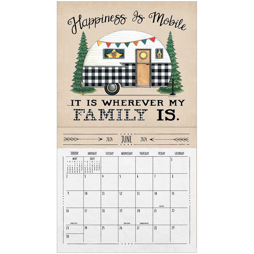 2024 Legacy Family Matters - Deluxe Wall Calendar