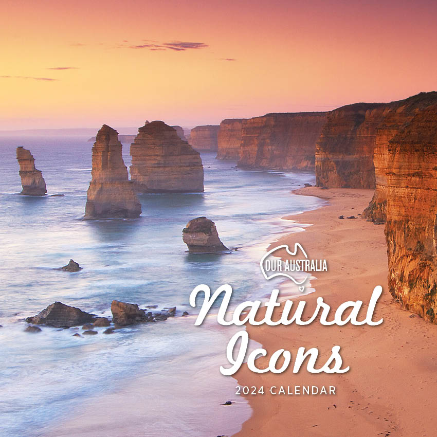 2024 Our Australia Natural Icons - Square Wall Calendar