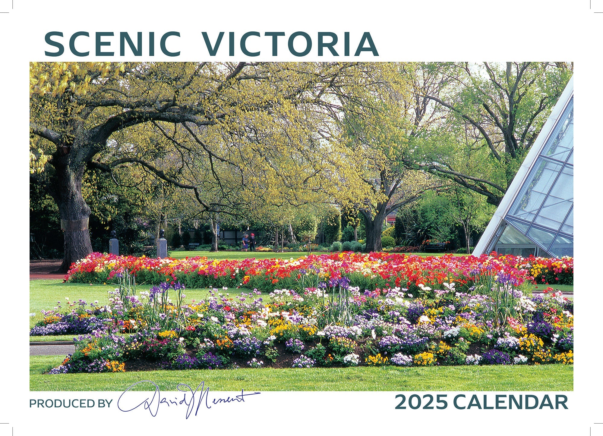 2025 Scenic Victoria By David Messent - Horizontal Wall Calendar