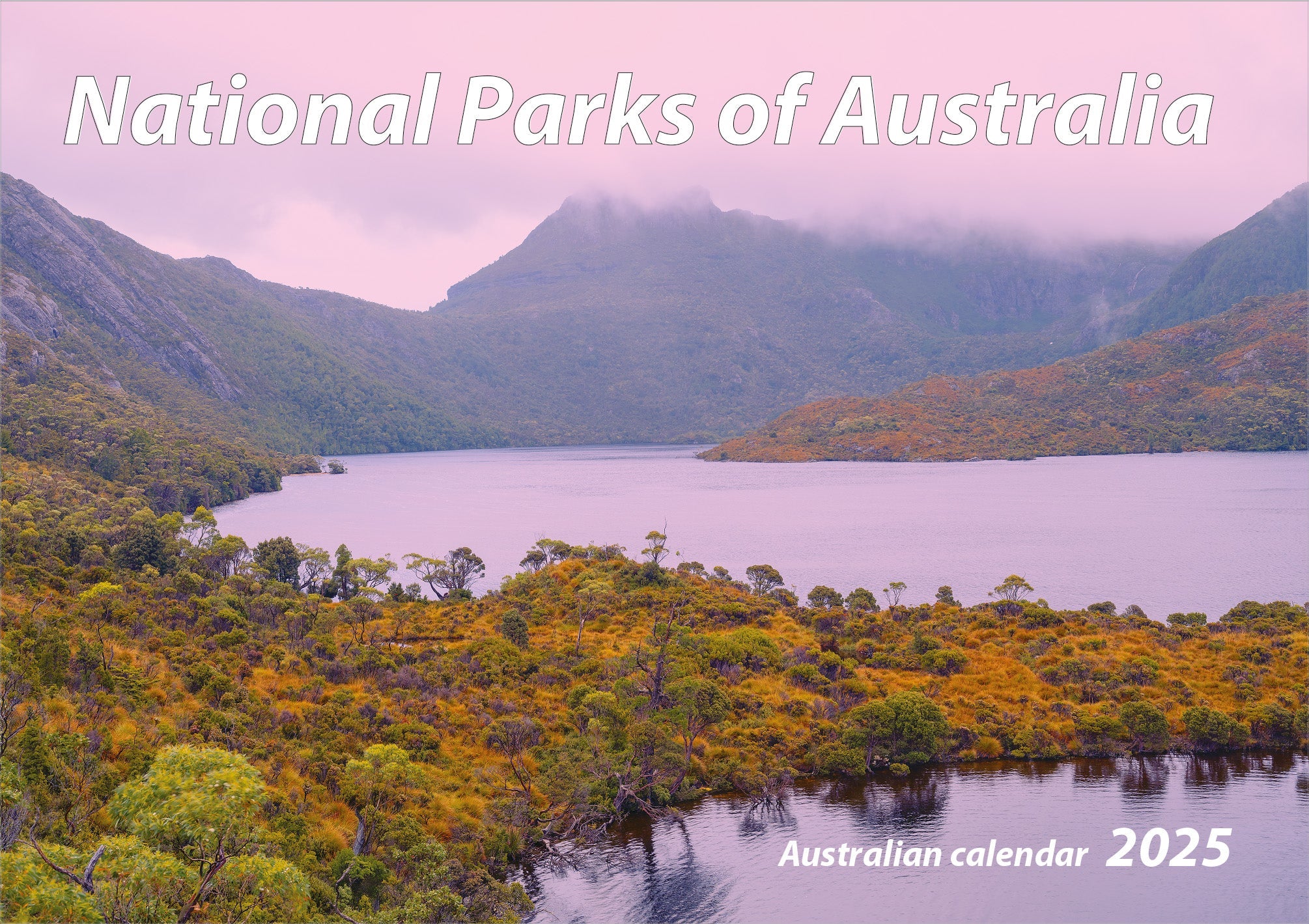 2025 National Parks Of Australia - Horizontal Wall Calendar