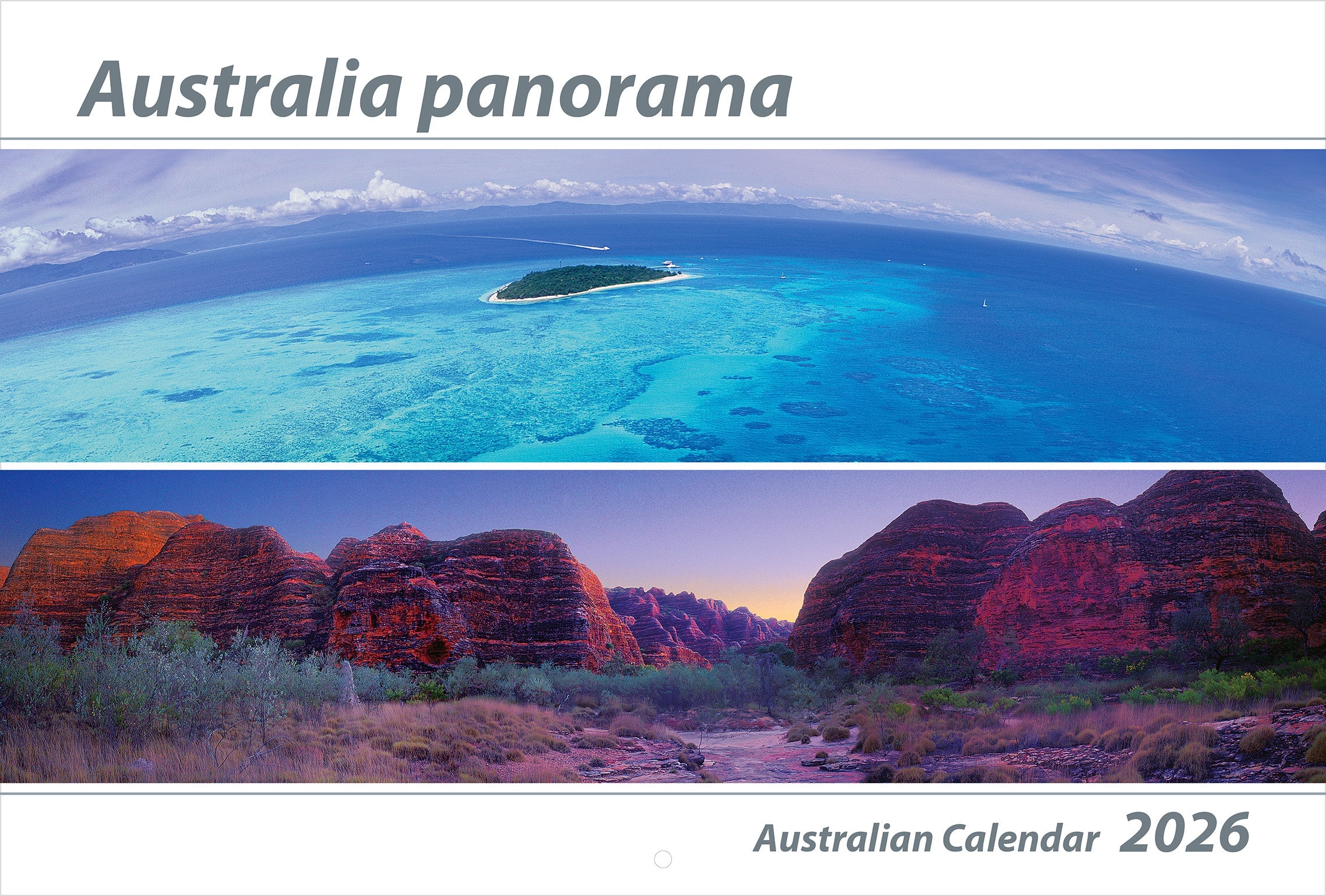 2026 Australia Panorama - Deluxe Wall Calendar