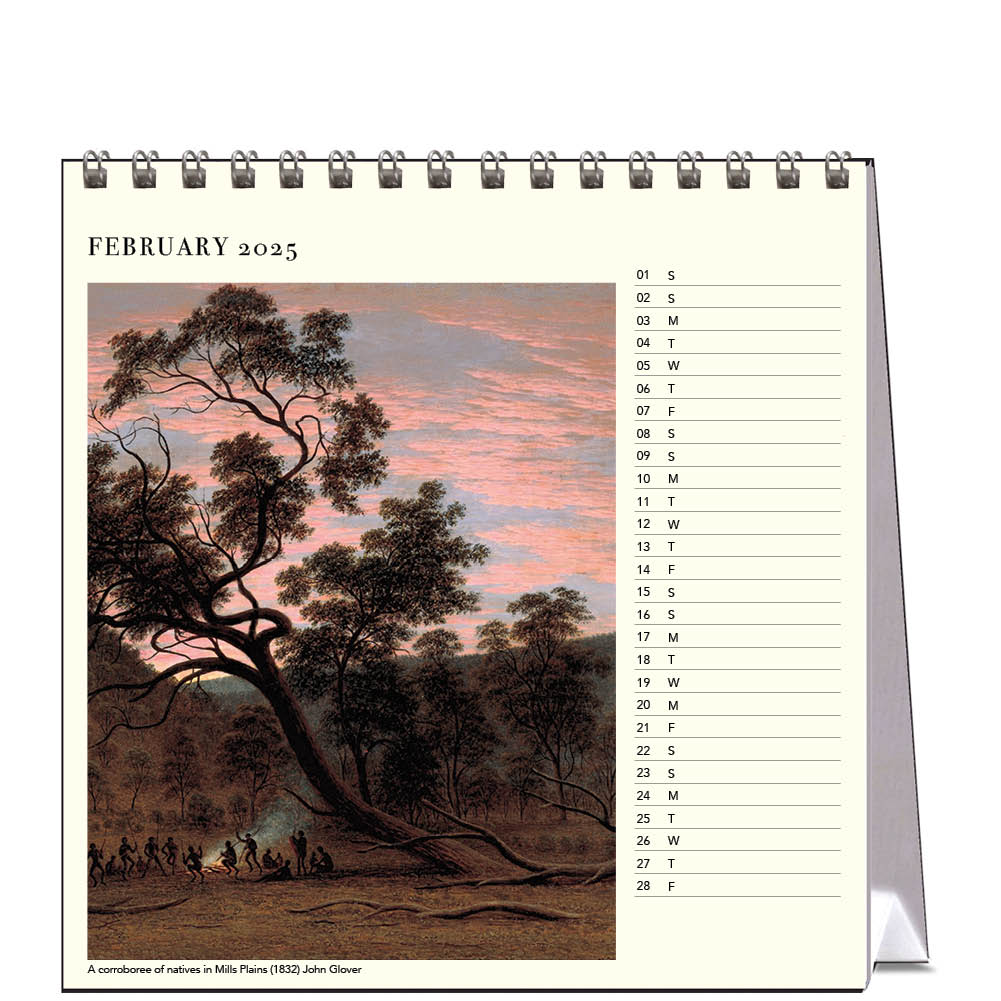 2025 Australian Landscapes - Desk Easel Calendar