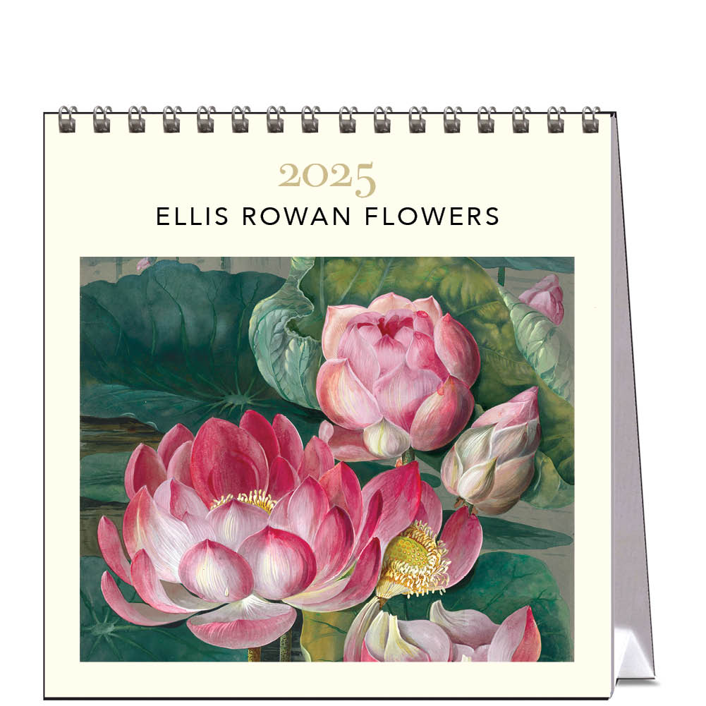 2025 Ellis Rowan Flowers - Desk Easel Calendar