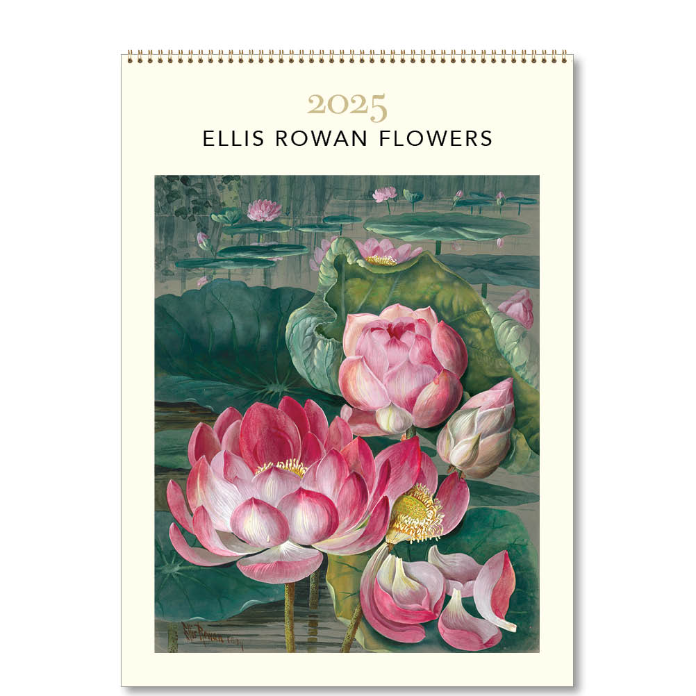 2025 Ellis Rowan Flowers - Deluxe Wall Calendar