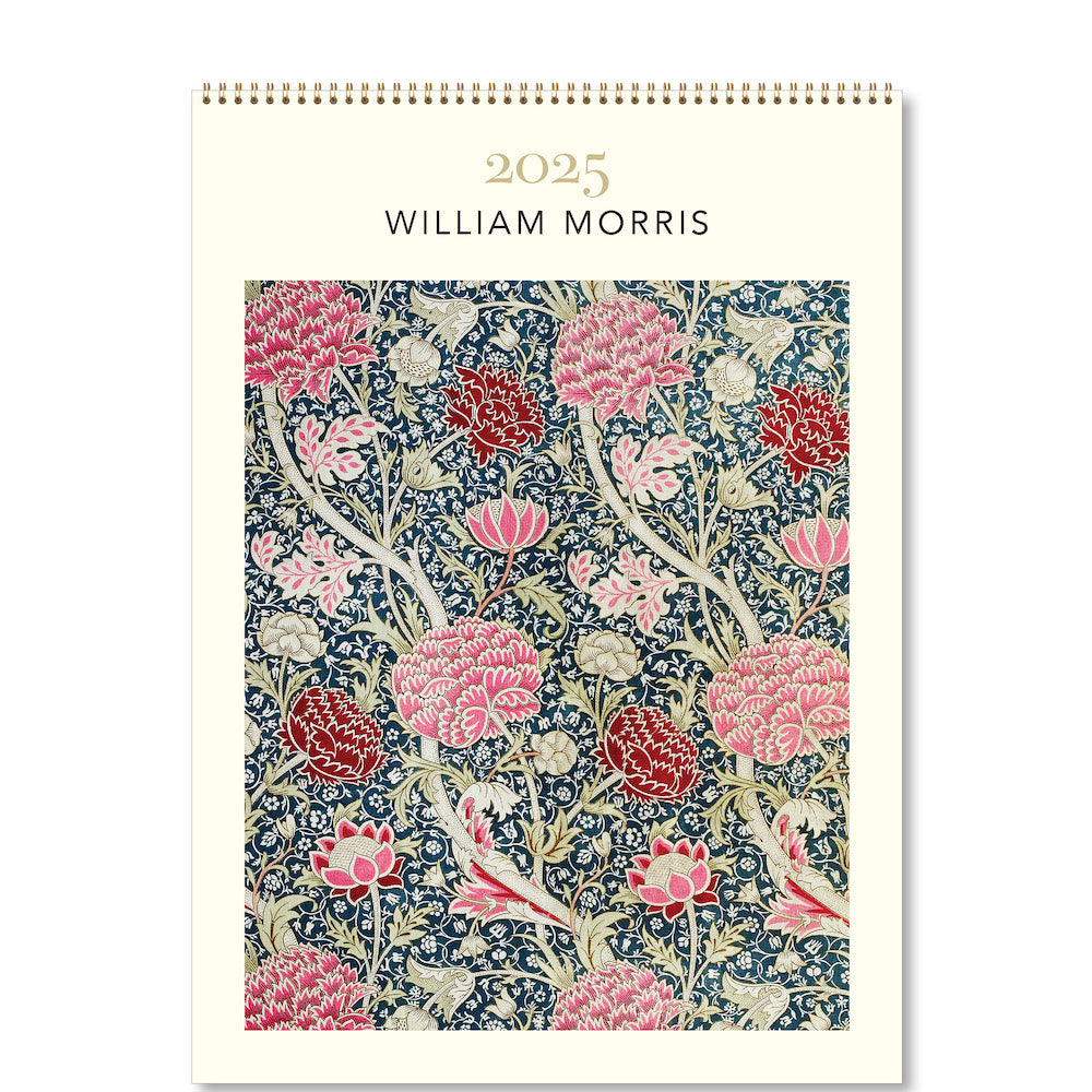 2025 William Morris - Deluxe Wall Calendar