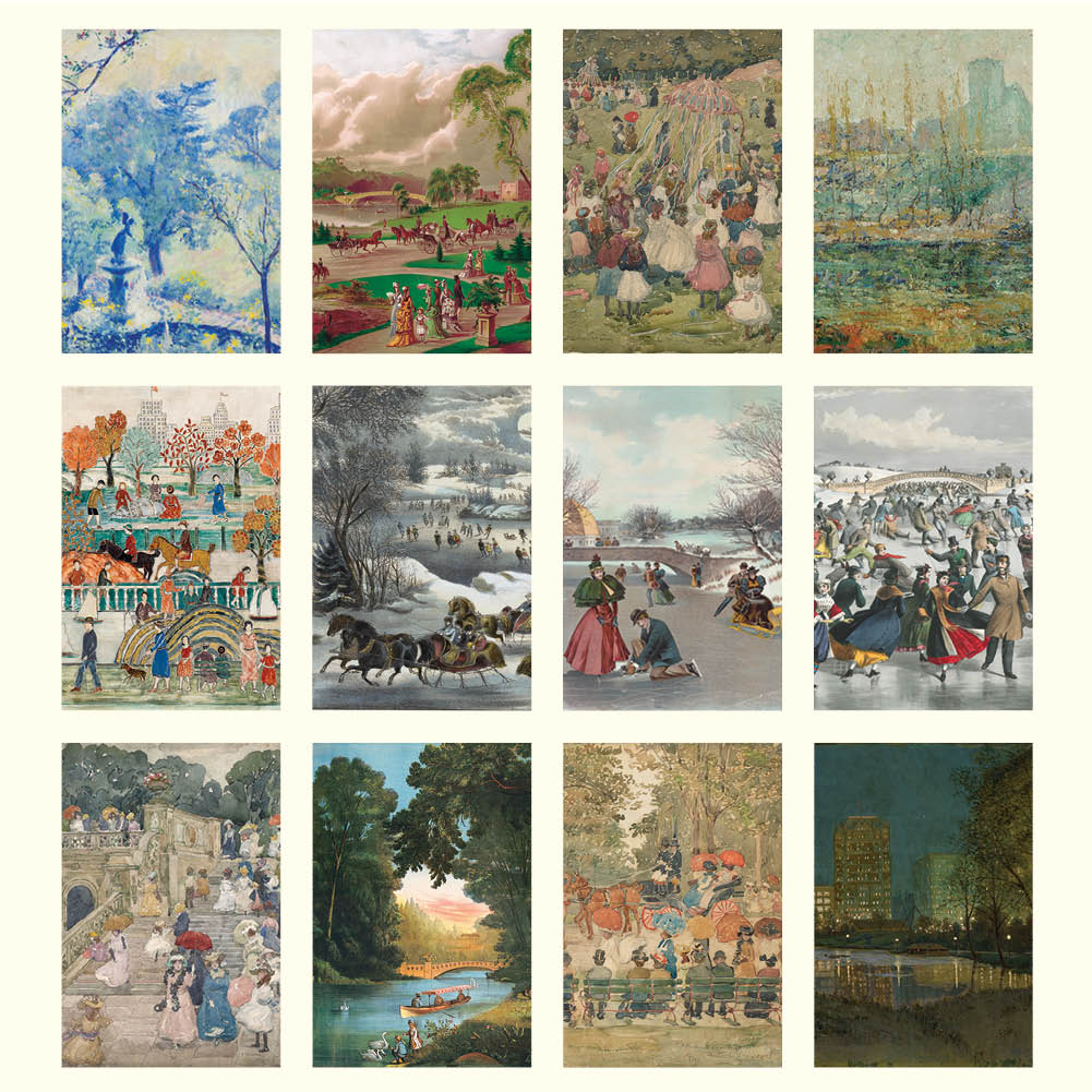 2025 Central Park - Deluxe Wall Calendar