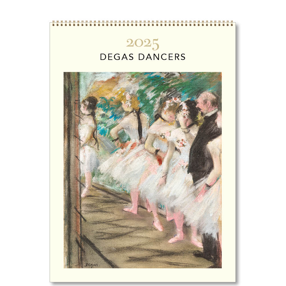 2025 Degas Dancers - Deluxe Wall Calendar