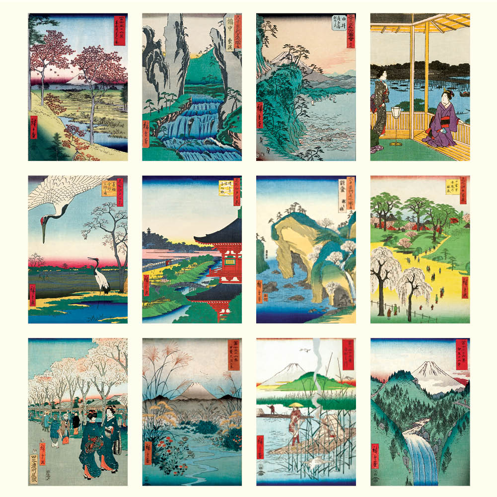 2025 Hiroshige - Desk Easel Calendar